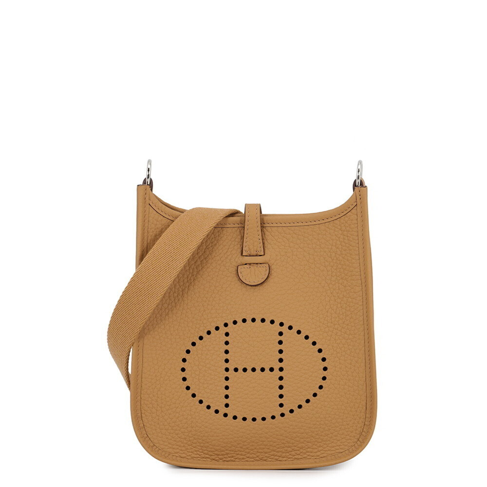 Hermes Evelyne TPM Shoulder Bag 111cm Amazon Biscuit Taurillon Clemence K Sta...
